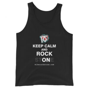 Keep Calm and Rock On - Men's Tank Top