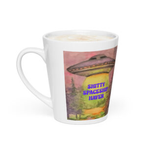 Spaceship Haver - Latte mug